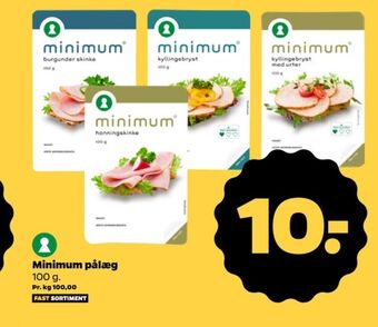 Netto Minimum honningskinke tilbud