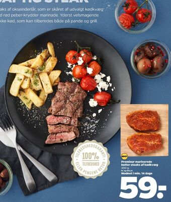 Netto Premieur oksesteaks tilbud