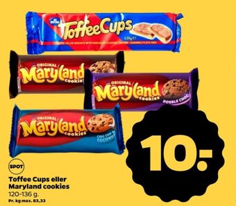 Netto Toffee cups kiks tilbud