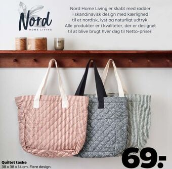 Netto Nord home living taske tilbud