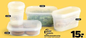 Plast team opbevaringsboks