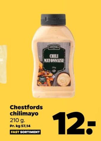 Netto Chestfords mayonnaise tilbud