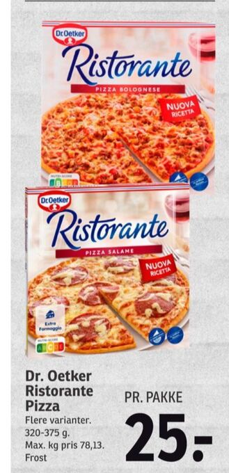 SPAR Ristorante pizza tilbud