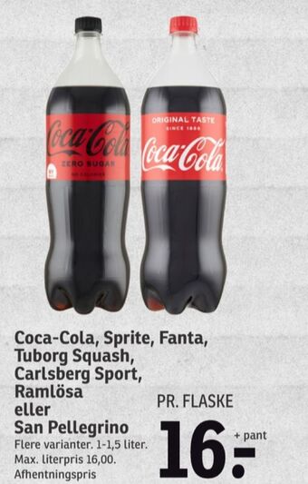 SPAR Coca cola cola tilbud