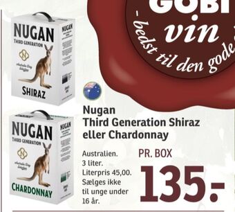 SPAR Ukendt australsk hvidvin tilbud