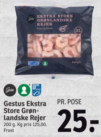 SPAR Gestus rejer tilbud