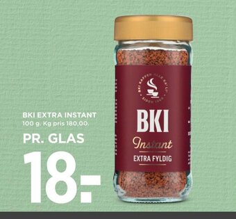 MENY BKI EXTRA INSTANT 100 g. tilbud
