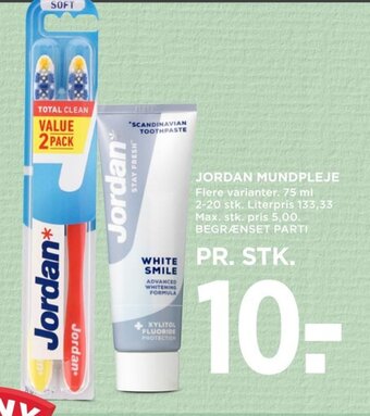 MENY JORDAN MUNDPLEJE tilbud