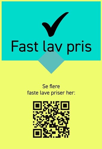 Fast lav pris