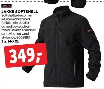 Jakke softshell