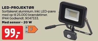 jem & fix Led-projektør tilbud