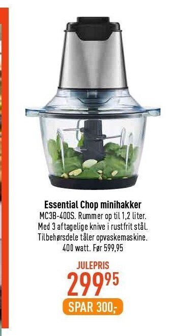 Imerco Essential chop minihakker tilbud