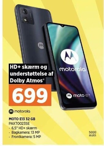 Power Motorola moto e13 32 gb tilbud