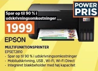 Epson multifunktionsprinter