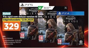 Power Spil assassins creed mirage tilbud