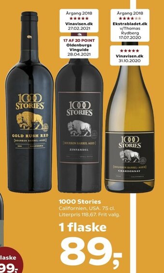 Kvickly 1000 Stories tilbud