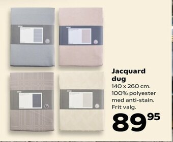 Kvickly Jacquard dug tilbud