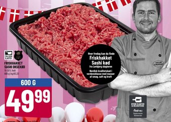 FRISKHAKKET SASHI OKSEKØD