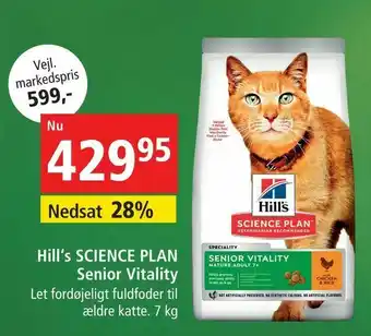 Maxi Zoo Hill‘s SCIENCE PLAN Senior Vitality tilbud