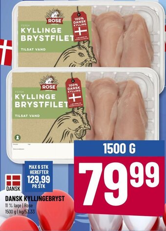 Løvbjerg DANSK KYLLINGEBRYST tilbud