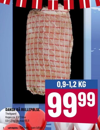 DANSK RÅ RULLEPØLSE