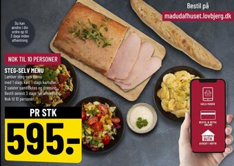 STEG-SELV MENU