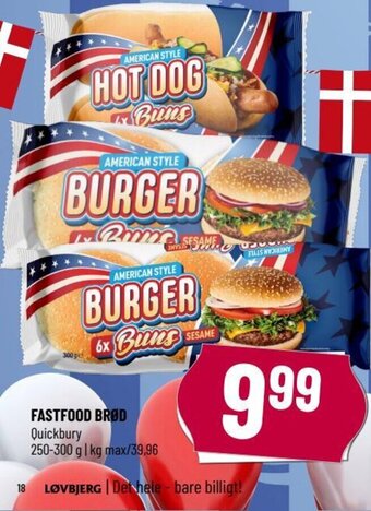 Løvbjerg FASTFOOD BRØD tilbud