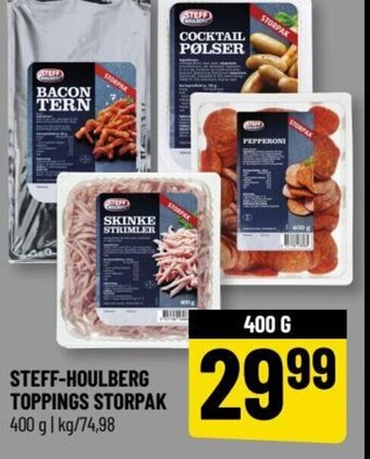 Løvbjerg STEFF-HOULBERG TOPPINGS STORPAK tilbud