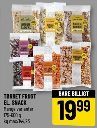 Løvbjerg TØRRET FRUGT EL. SNACK tilbud