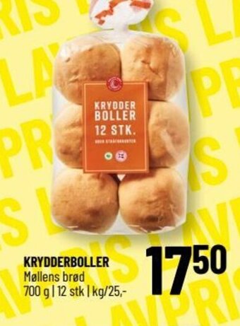 Løvbjerg KRYDDERBOLLER Møllens brød tilbud