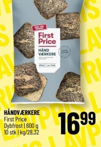 Løvbjerg HÅNDVÆRKERE First Price tilbud