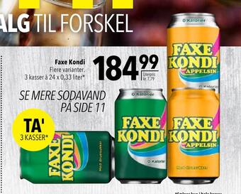 Citti Faxe kondi tilbud
