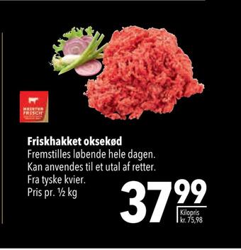 Citti Friskhakket oksekød tilbud