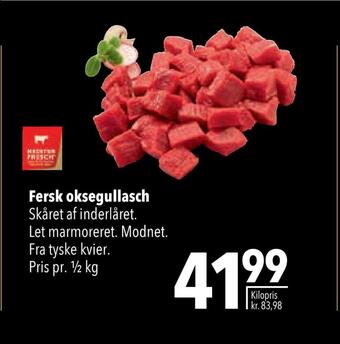 Citti Fersk oksegullasch tilbud