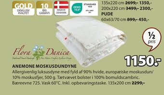 JYSK ANEMONE MOSKUSDUNDYNE tilbud