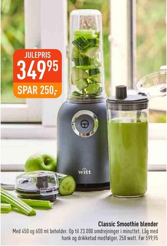 Classic smoothie blender