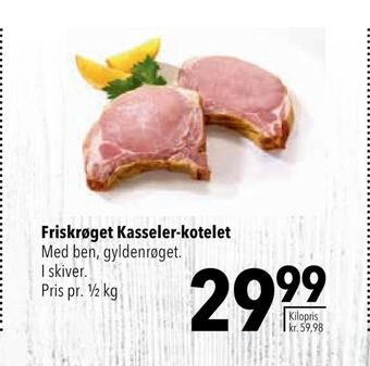 Citti Friskrøget kasseler-kotelet tilbud