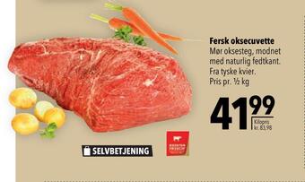 Citti Fersk oksecuvette tilbud