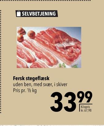 Citti Fersk stegeflæsk tilbud