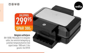Belgisk vaffeljern