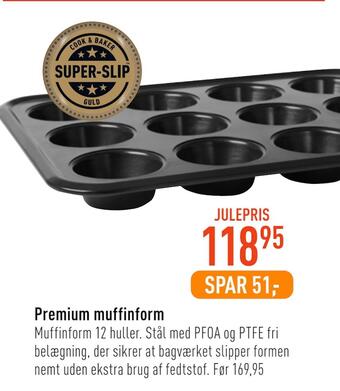 Imerco Premium muffinform tilbud