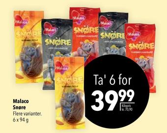 Citti Malaco snøre tilbud