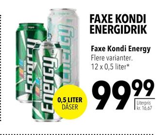 Citti Faxe kondi energy tilbud