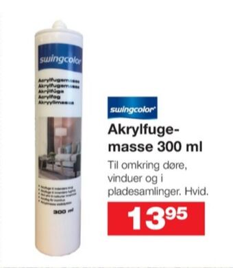 Bauhaus Swingcolor fugemasse tilbud
