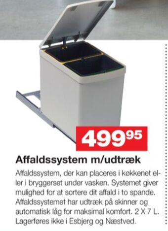 Bauhaus Ukendt affaldssystem tilbud