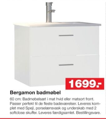 Bauhaus Ukendt badmøbel tilbud
