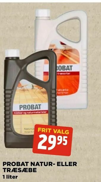jem & fix Probat natur- eller træsæbe tilbud