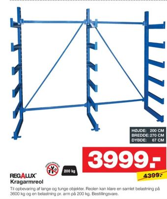 Regalux reol