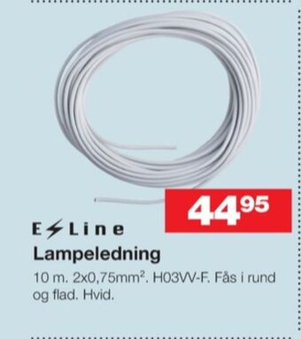 Bauhaus E-line ledning tilbud