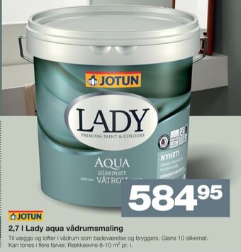 Bauhaus Lady maling tilbud
